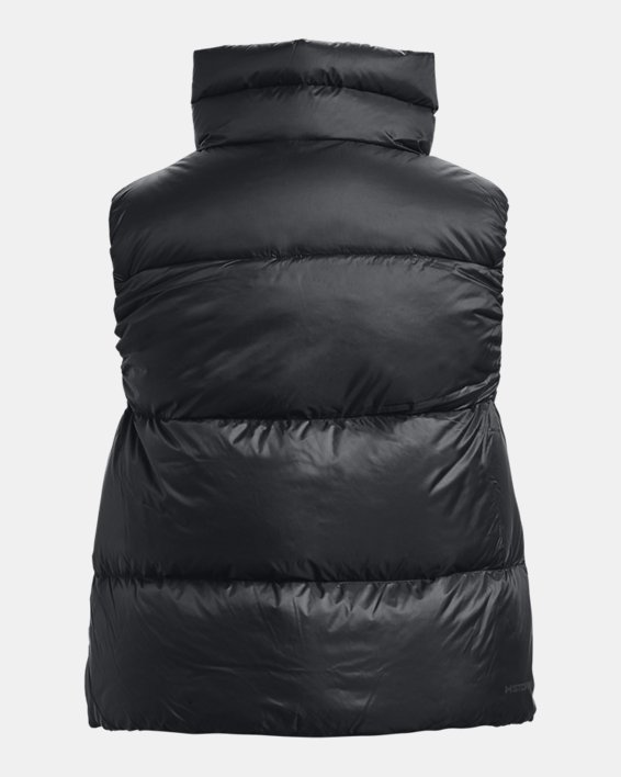 Women's UA Storm ColdGear® Infrared Down Vest, Black, pdpMainDesktop image number 4